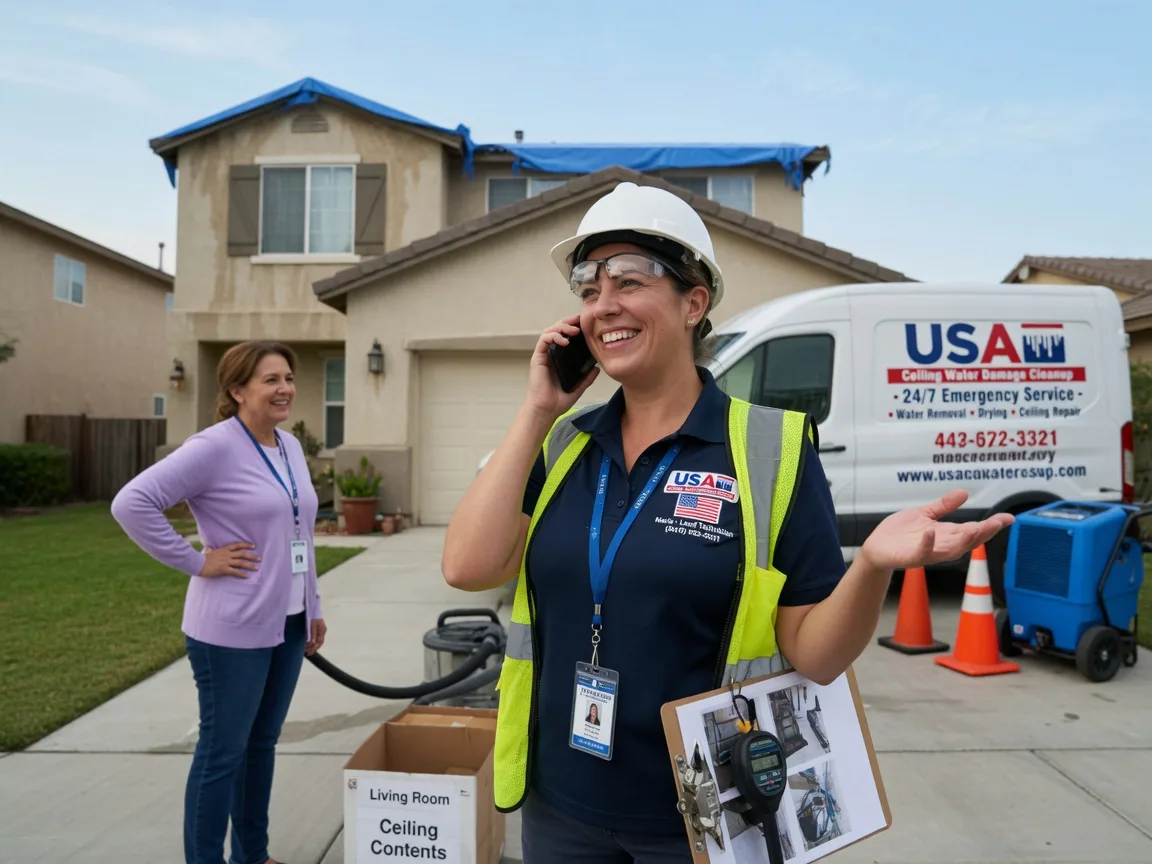 Ceiling Water Damage Restoration Packwaukee, WI FAQs